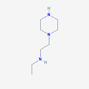 molecular formula C8H19N3 B146821 N-Ethyl-2-piperazin-1-ylethanamine CAS No. 137554-12-2