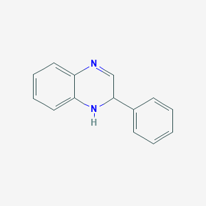 molecular formula C14H12N2 B14682453 2-Phenyl-1,2-dihydroquinoxaline CAS No. 31757-01-4