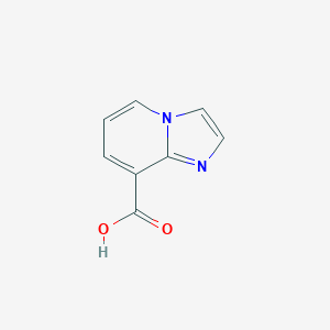 molecular formula C8H6N2O2 B146825 Imidazo[1,2-a]pyridine-8-carboxylic acid CAS No. 133427-08-4