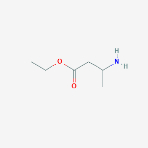 molecular formula C6H13NO2 B146827 Ethyl 3-aminobutyrate CAS No. 5303-65-1