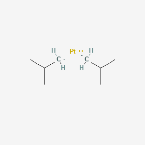 molecular formula C8H18Pt B14682906 2-Methanidylpropane;platinum(2+) CAS No. 33010-07-0