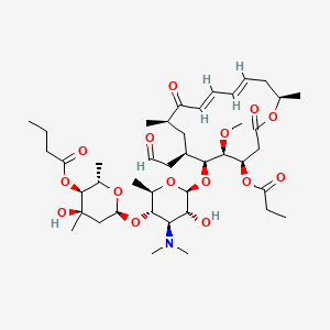 molecular formula C42H67NO15 B14683084 Midecamycin A4 CAS No. 36083-82-6