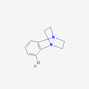 molecular formula C10H12N2O B146831 2,3-Dihydro-1,4-ethanoquinoxalin-5-ol CAS No. 138023-42-4