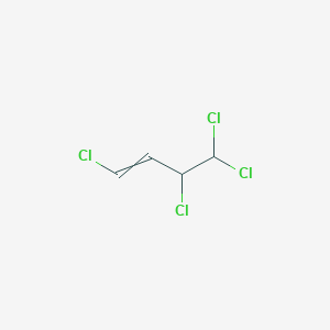 molecular formula C4H4Cl4 B14683189 1,3,4,4-Tetrachlorobut-1-ene CAS No. 31955-62-1