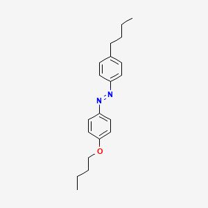 molecular formula C20H26N2O B14683268 Diazene, (4-butoxyphenyl)(4-butylphenyl)- CAS No. 33228-22-7