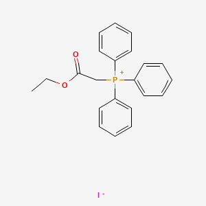 molecular formula C22H22IO2P B14683561 (2-Ethoxy-2-oxoethyl)(triphenyl)phosphanium iodide CAS No. 33696-89-8