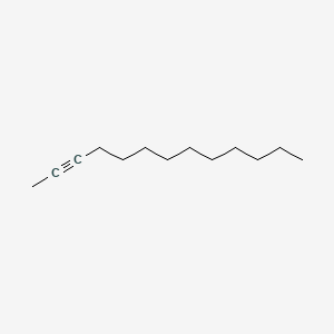 molecular formula C13H24 B14683656 2-Tridecyne CAS No. 28467-75-6