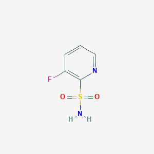 molecular formula C5H5FN2O2S B146837 3-氟吡啶-2-磺酰胺 CAS No. 133120-15-7