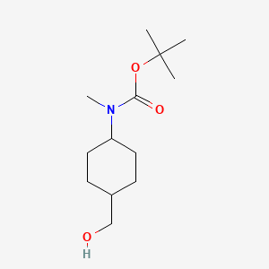 trans-(4-Hydroxymethylcyclohexyl)-methylcarbamic acid tert-butyl ester