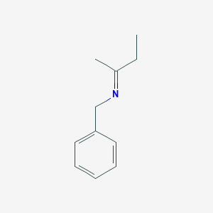 molecular formula C11H15N B14683769 N-benzylbutan-2-imine 