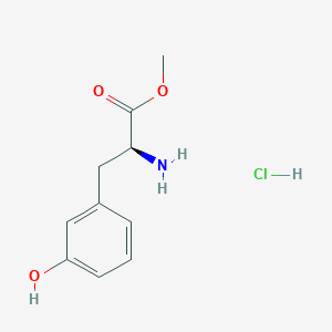 (S)-Methyl 2-amino-3-(3-hydroxyphenyl)propanoate hydrochloride