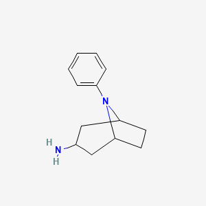 8-Phenyl-8-azabicyclo[3.2.1]octan-3-amine