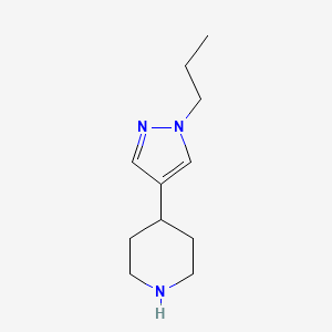 4-(1-propyl-1H-pyrazol-4-yl)piperidine