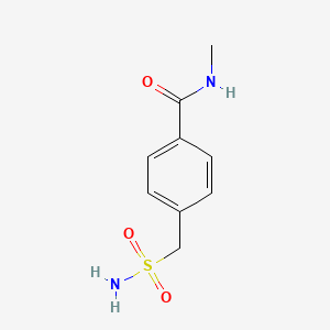 N-methyl-4-(sulfamoylmethyl)benzamide