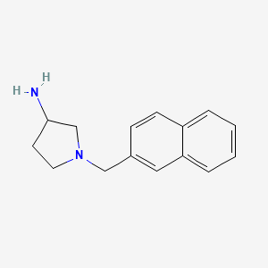 1-(Naphthalen-2-ylmethyl)pyrrolidin-3-amine