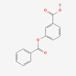 molecular formula C14H10O4 B14684200 Benzoic acid, 3-(benzoyloxy)- CAS No. 28547-22-0