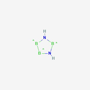 molecular formula B3H2N2 B14684208 CID 71356663 CAS No. 24497-45-8