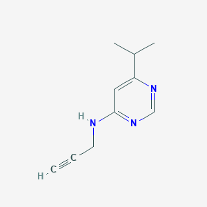 N-(prop-2-yn-1-yl)-6-(propan-2-yl)pyrimidin-4-amine