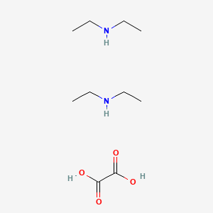 molecular formula C10H24N2O4 B14684441 N-ethylethanamine;oxalic acid CAS No. 26534-53-2