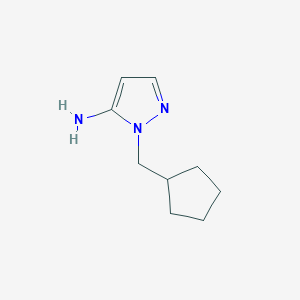 1-(cyclopentylmethyl)-1H-pyrazol-5-amine