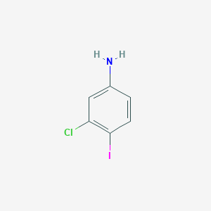 molecular formula C6H5ClIN B146847 3-Chloro-4-iodoaniline CAS No. 135050-44-1