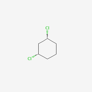 molecular formula C6H10Cl2 B14684742 cis-1,3-Dichlorocyclohexane CAS No. 24955-63-3