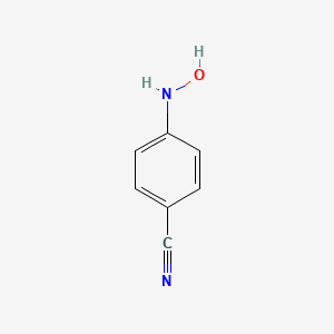 molecular formula C7H6N2O B14684745 Benzonitrile, 4-(hydroxyamino)- CAS No. 24171-84-4