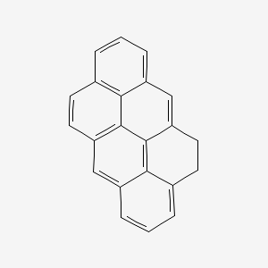molecular formula C22H14 B14684777 4,5-Dihydroanthanthrene CAS No. 35281-32-4