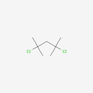 molecular formula C7H14Cl2 B14684956 2,4-Dichloro-2,4-dimethylpentane CAS No. 33553-93-4