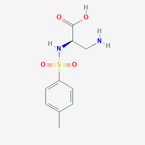 (2R)-3-amino-2-[(4-methylphenyl)sulfonylamino]propanoic acid