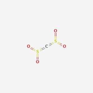 molecular formula CO4S2 B14685044 Bis(dioxo-lambda~6~-sulfanylidene)methane CAS No. 27230-22-4