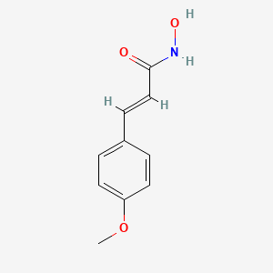 molecular formula C10H11NO3 B14685121 p-Methoxycinnamohydroxamic acid CAS No. 25357-01-1