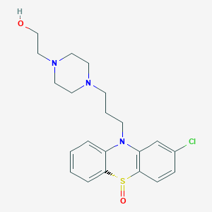 molecular formula C21H26ClN3O2S B146852 奋乃静亚砜 CAS No. 10078-25-8