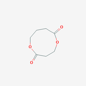 molecular formula C7H10O4 B14685299 1,5-Dioxonane-2,6-dione CAS No. 28318-32-3