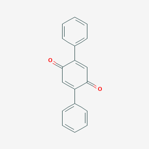molecular formula C18H12O2 B146853 2,5-Diphenyl-1,4-benzoquinone CAS No. 844-51-9