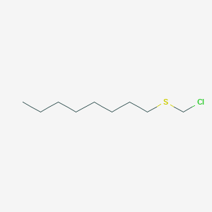 molecular formula C9H19ClS B14686238 Chloromethyl octyl sulfide CAS No. 24655-51-4
