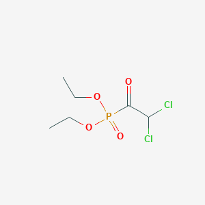 molecular formula C6H11Cl2O4P B14686662 Diethyl (dichloroacetyl)phosphonate CAS No. 25196-03-6