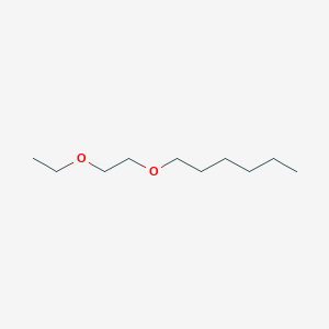 molecular formula C10H22O2 B14686843 1-(2-Ethoxyethoxy)hexane CAS No. 32657-43-5