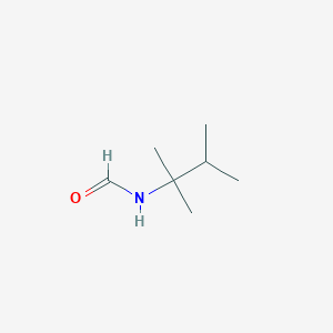 molecular formula C7H15NO B14686863 N-(2,3-Dimethylbutan-2-yl)formamide CAS No. 29972-99-4