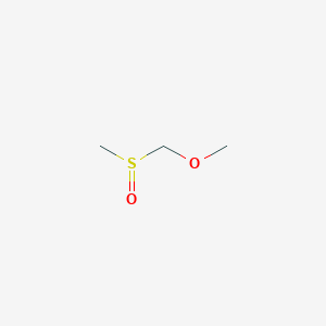 molecular formula C3H8O2S B14686880 Methoxy(methylsulfinyl)methane CAS No. 31297-21-9