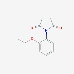 molecular formula C12H11NO3 B146869 1-(2-乙氧基苯基)-1H-吡咯-2,5-二酮 CAS No. 133137-34-5