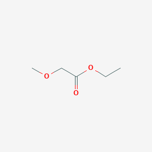 molecular formula C4H8O2<br>C4H8O2<br>CH3COOC2H5 B146871 Ethyl methoxyacetate CAS No. 3938-96-3