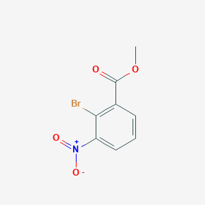 molecular formula C8H6BrNO4 B146872 Methyl 2-bromo-3-nitrobenzoate CAS No. 5337-09-7