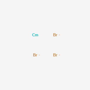 molecular formula Br3Cm-3 B14687210 Curium bromide (244CmBr3) CAS No. 24297-27-6