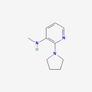 N-methyl-2-(pyrrolidin-1-yl)pyridin-3-amine