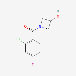 1-(2-Chloro-4-fluorobenzoyl)azetidin-3-ol