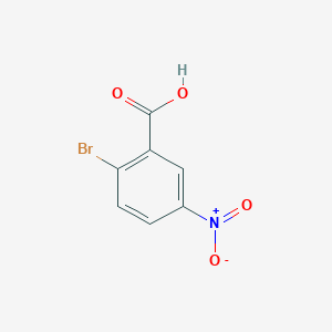 molecular formula C7H4BrNO4 B146876 2-溴-5-硝基苯甲酸 CAS No. 943-14-6