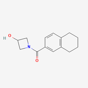 (3-Hydroxyazetidin-1-yl)(5,6,7,8-tetrahydronaphthalen-2-yl)methanone