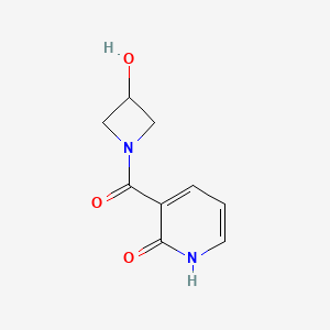 3-(3-Hydroxyazetidine-1-carbonyl)-1,2-dihydropyridin-2-one