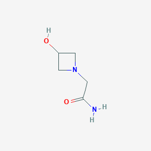 2-(3-Hydroxyazetidin-1-yl)acetamide